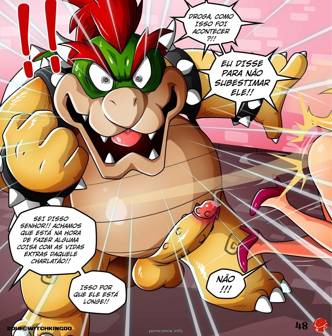 Página 47 do quadrinho adulto: Me ajude, Mario! – Leia completo em XCOMICS