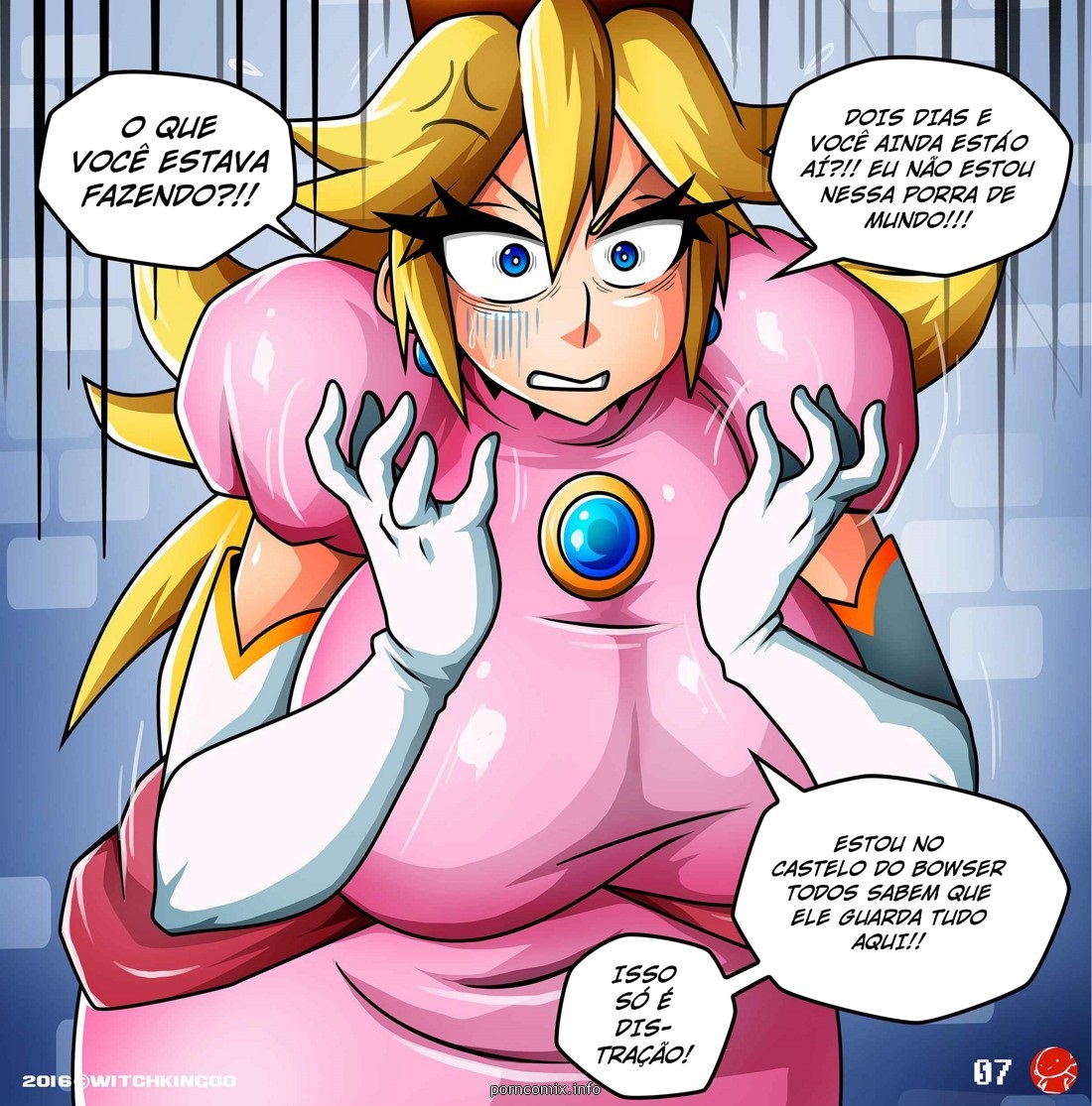 Página 7 do quadrinho adulto: Me ajude, Mario! – Leia completo em XCOMICS