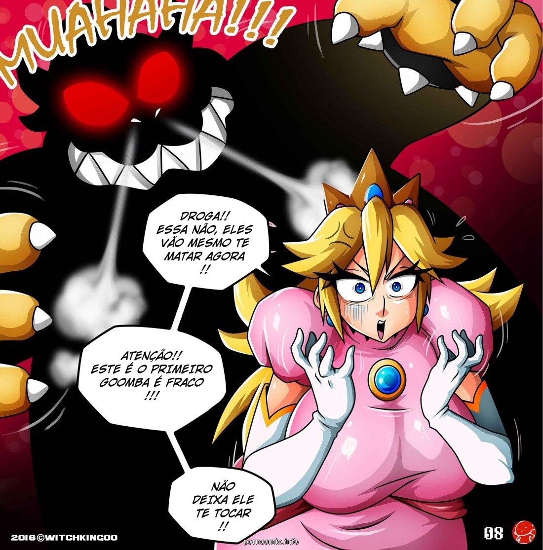 Página 8 do quadrinho adulto: Me ajude, Mario! – Leia completo em XCOMICS