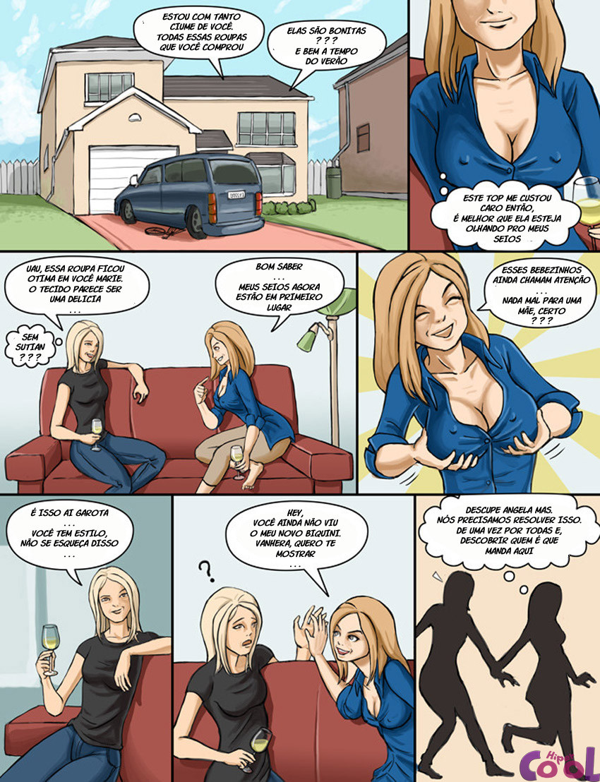 Página 2 do quadrinho adulto: Melhores amigas – Leia completo em XCOMICS