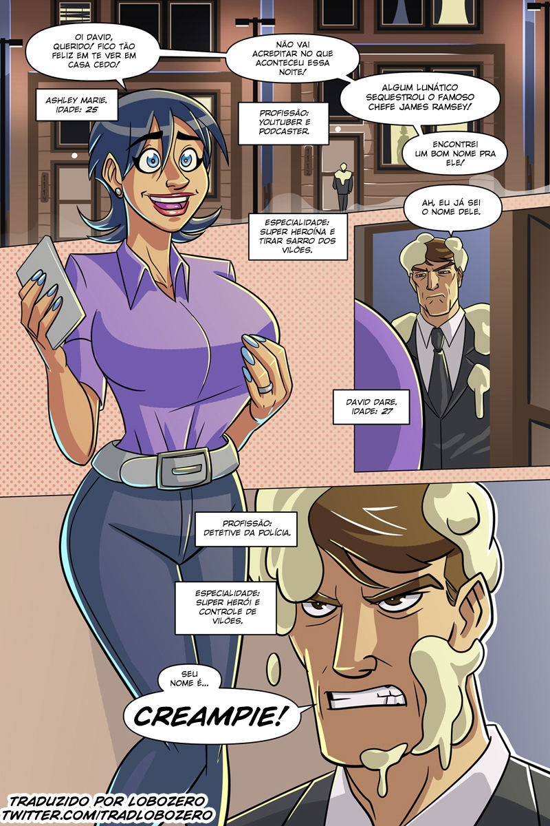 Página 2 do quadrinho adulto: Mighty Honey (Completa) – Leia completo em XCOMICS