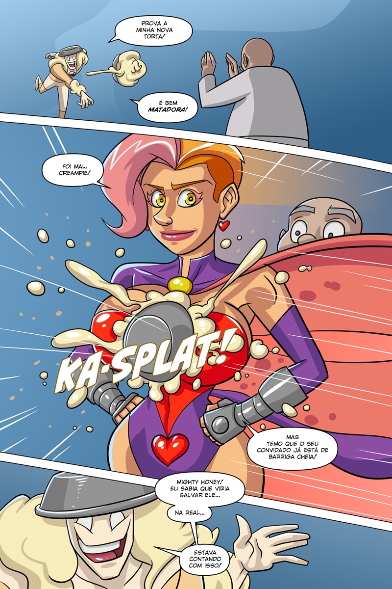 Página 8 do quadrinho adulto: Mighty Honey (Completa) – Leia completo em XCOMICS