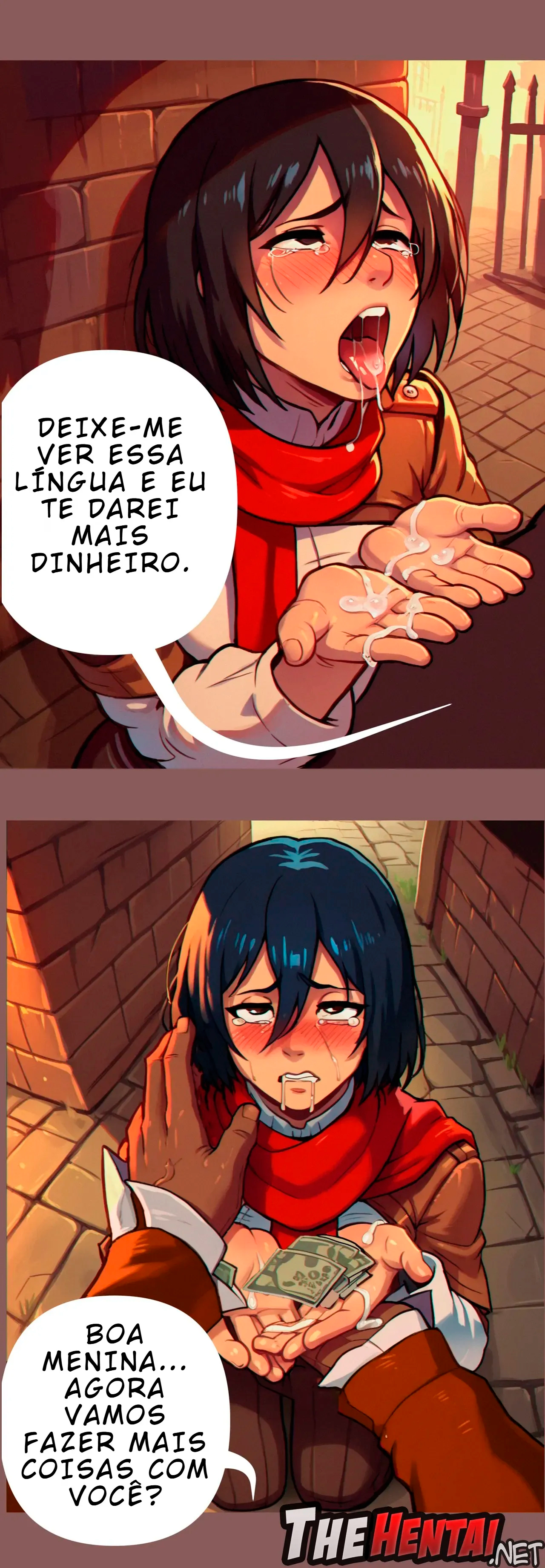 Página 13 do quadrinho adulto: Mikasa Devassou a Vida – Leia completo em XCOMICS