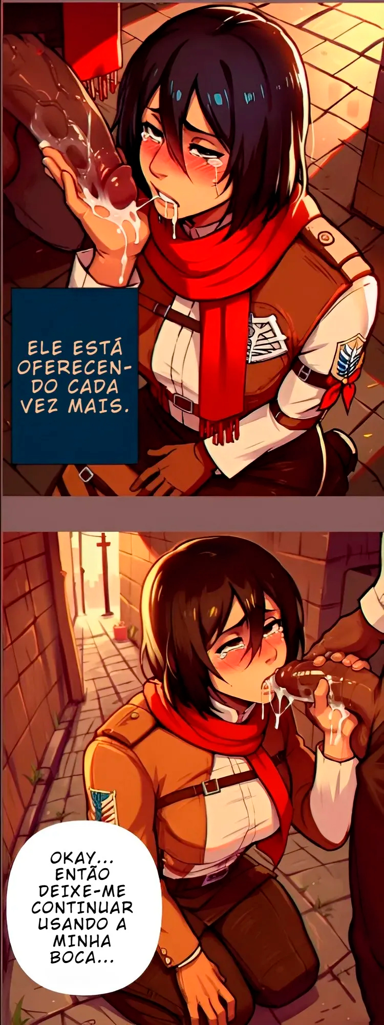 Página 14 do quadrinho adulto: Mikasa Devassou a Vida – Leia completo em XCOMICS