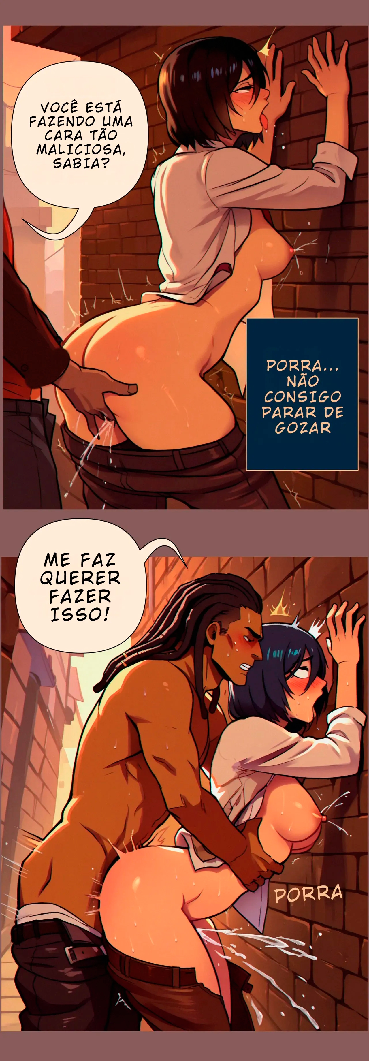 Página 18 do quadrinho adulto: Mikasa Devassou a Vida – Leia completo em XCOMICS