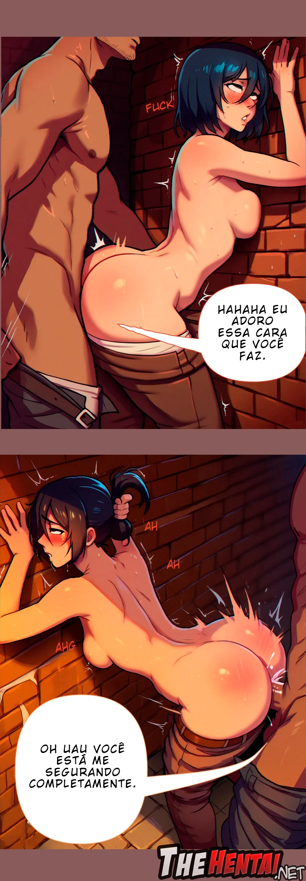 Página 19 do quadrinho adulto: Mikasa Devassou a Vida – Leia completo em XCOMICS