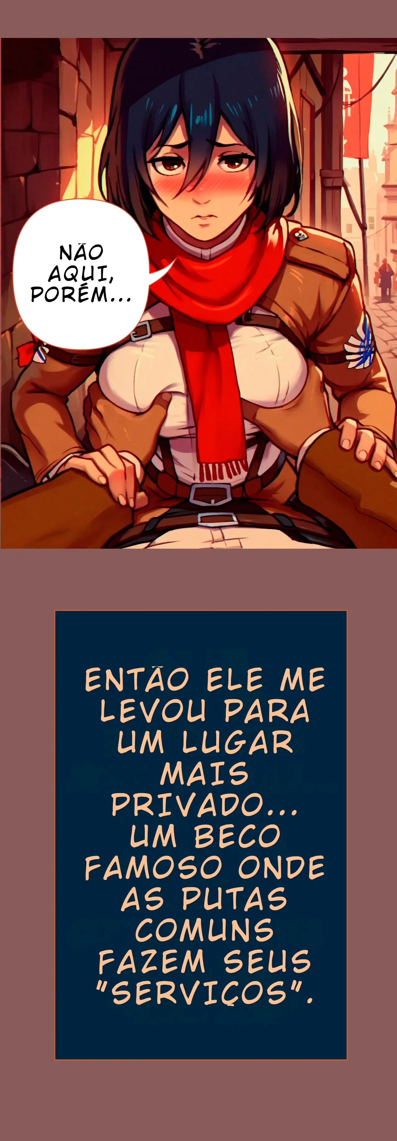 Página 6 do quadrinho adulto: Mikasa Devassou a Vida – Leia completo em XCOMICS