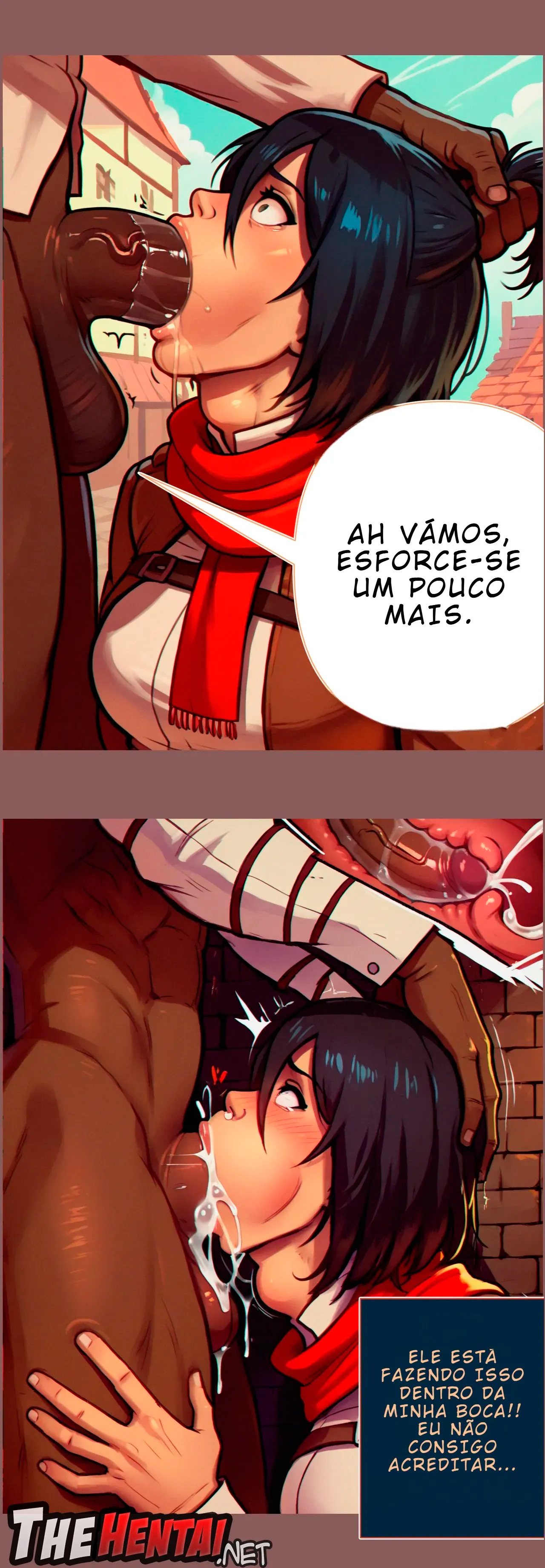 Página 10 do quadrinho adulto: Mikasa Devassou a Vida – Leia completo em XCOMICS