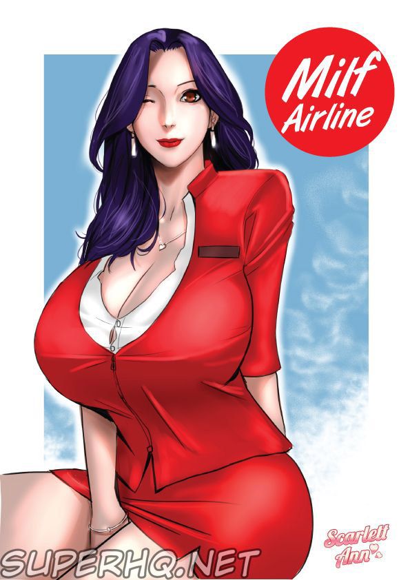 Capa do quadrinho adulto: Milf Airline – Leia online em XCOMICS