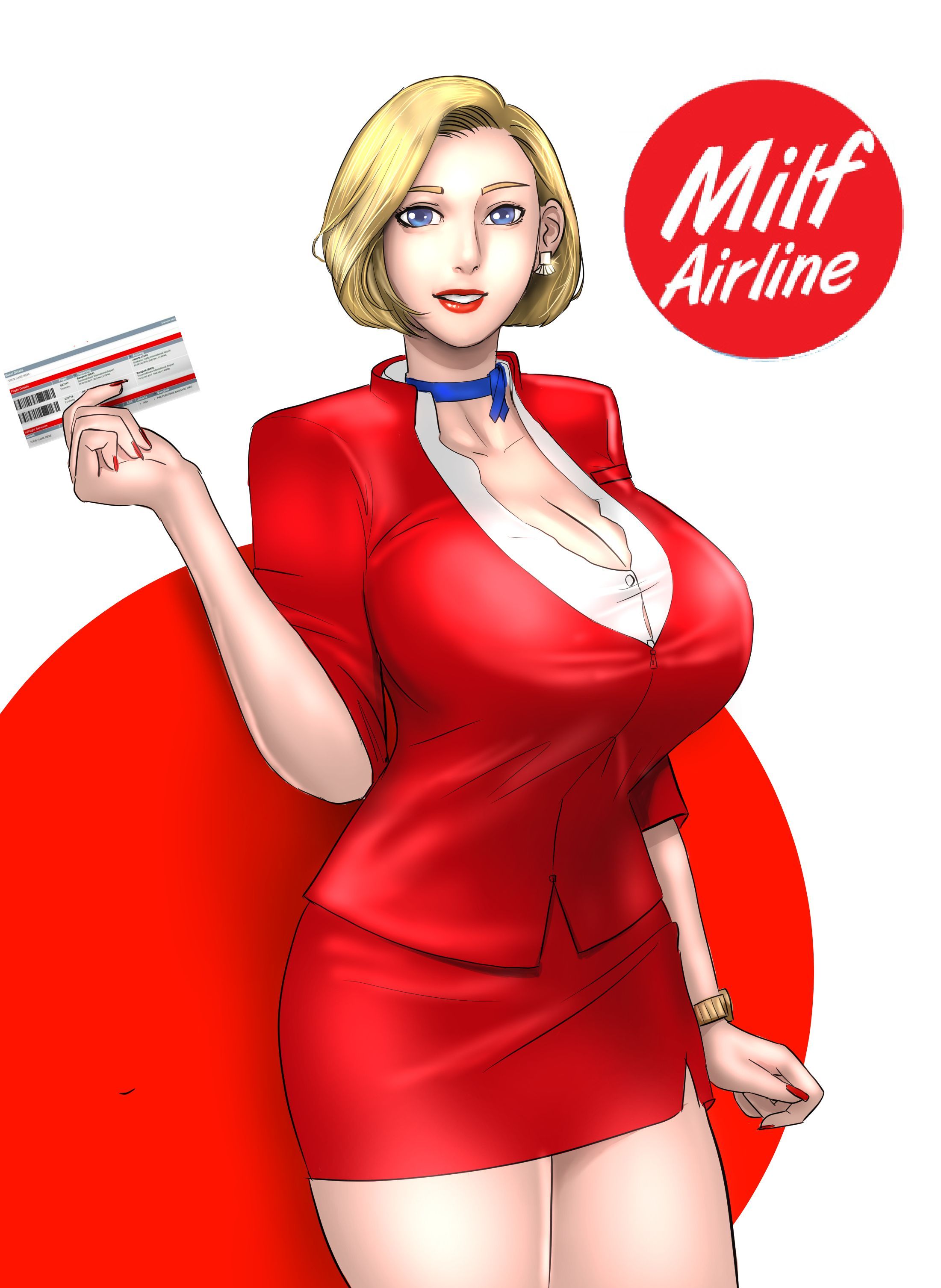 Página 2 do quadrinho adulto: Milf Airline – Leia completo em XCOMICS