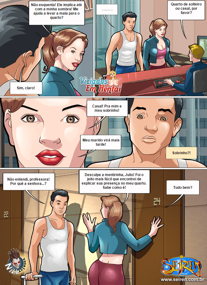 Página 5 do quadrinho adulto: Minha professora Parte 2 – Leia completo em XCOMICS