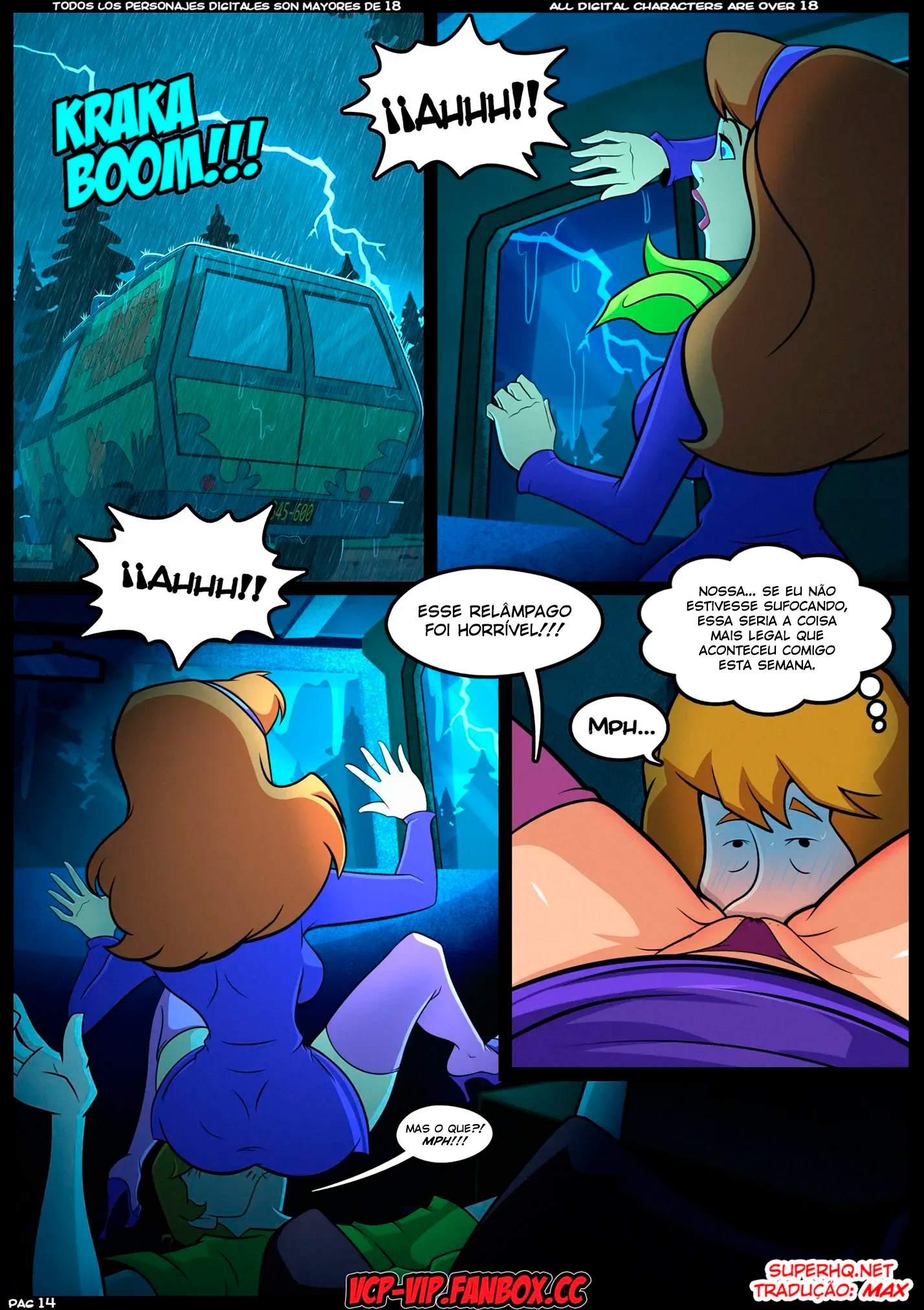 Página 15 do quadrinho adulto: Misterios S.X. – Tormenta Caliente – Leia completo em XCOMICS
