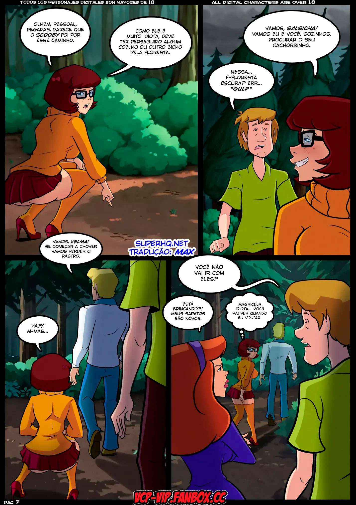 Página 8 do quadrinho adulto: Misterios S.X. – Tormenta Caliente – Leia completo em XCOMICS
