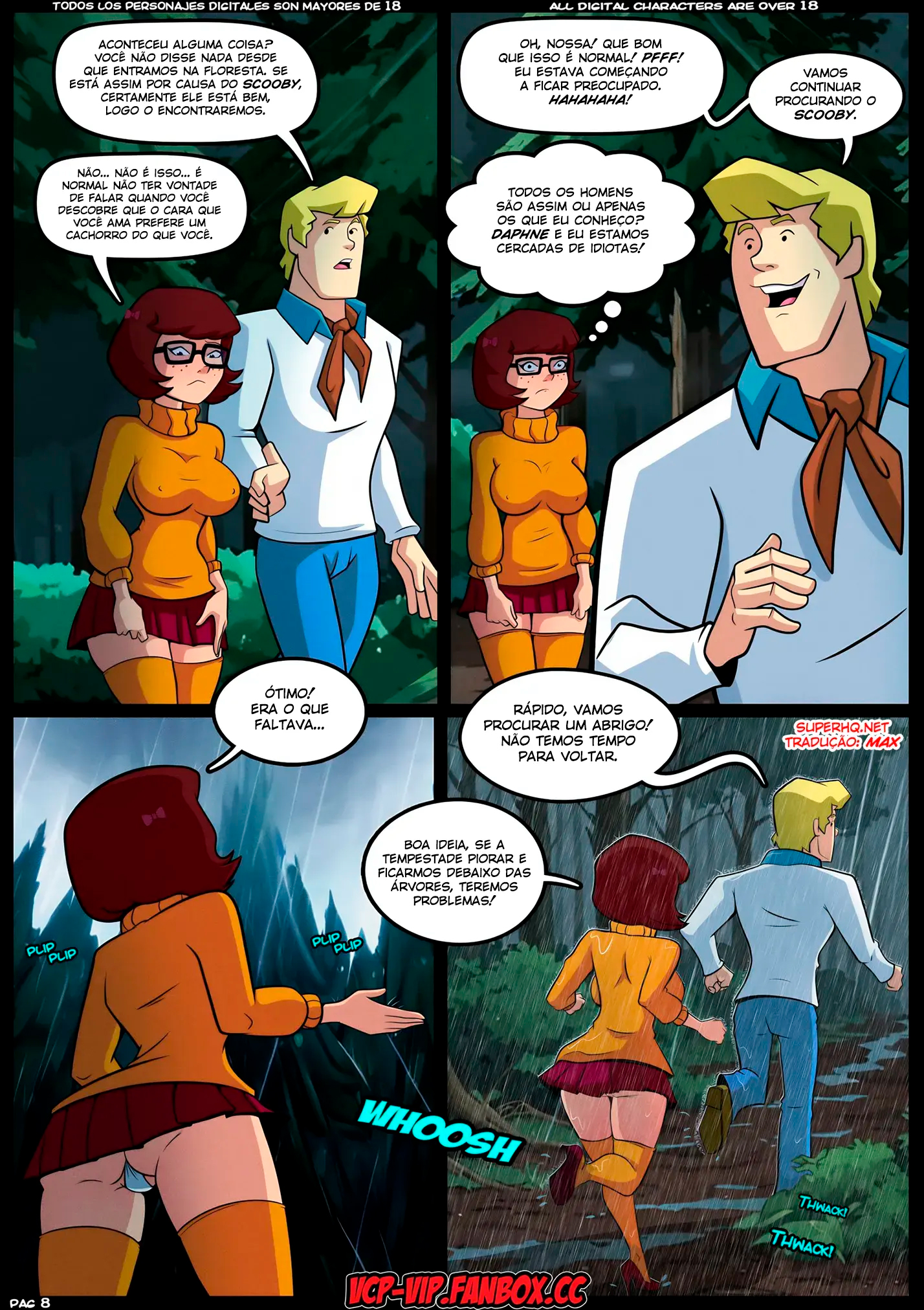 Página 9 do quadrinho adulto: Misterios S.X. – Tormenta Caliente – Leia completo em XCOMICS
