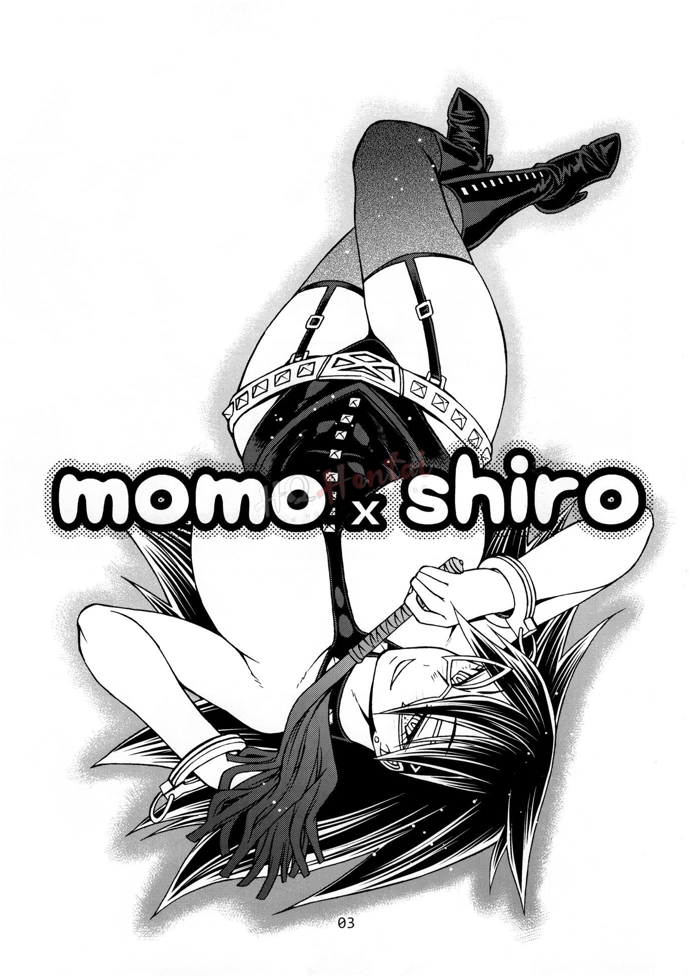 Página 2 do quadrinho adulto: Momo x Shiro – Leia completo em XCOMICS