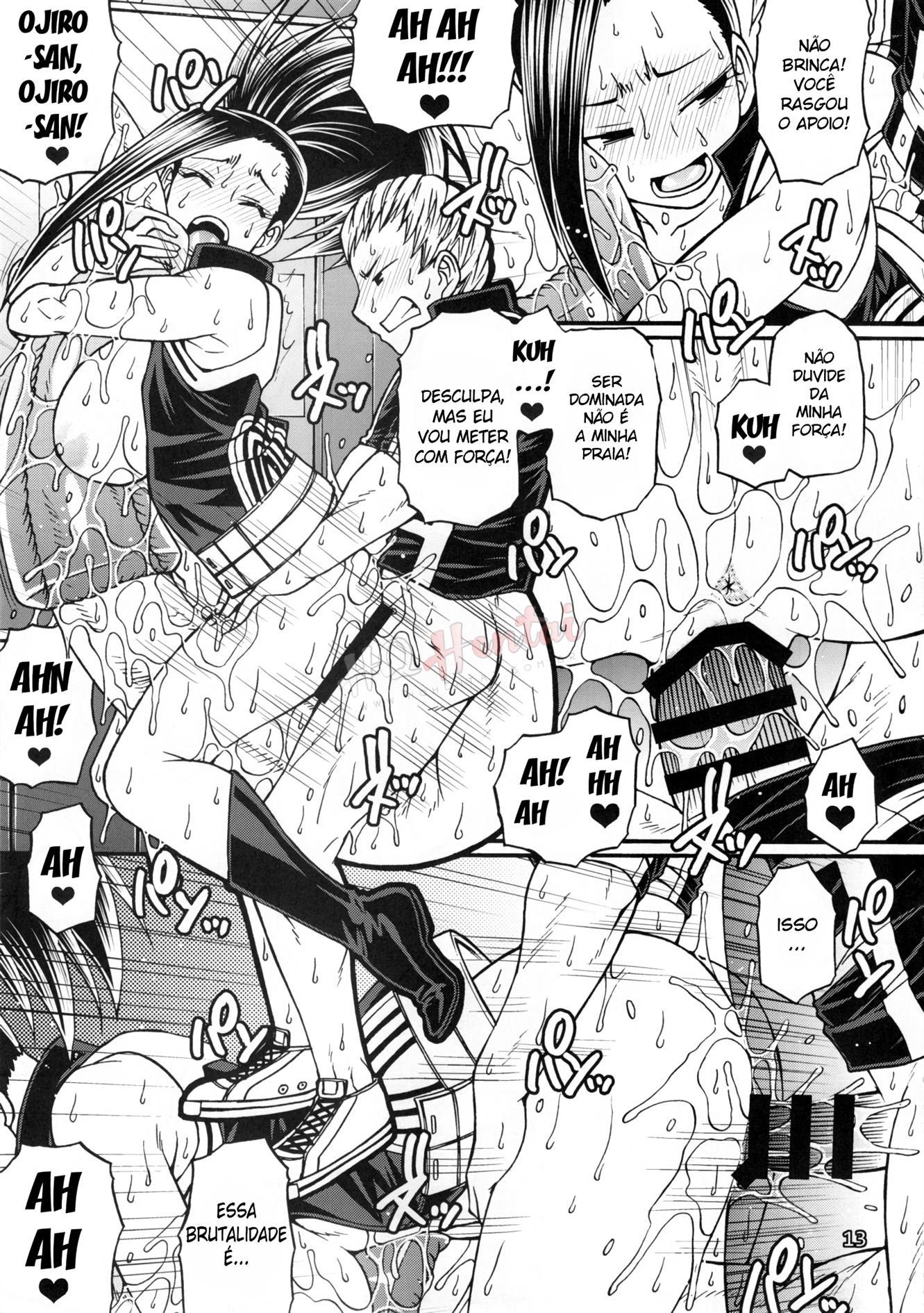 Página 12 do quadrinho adulto: Momo x Shiro – Leia completo em XCOMICS