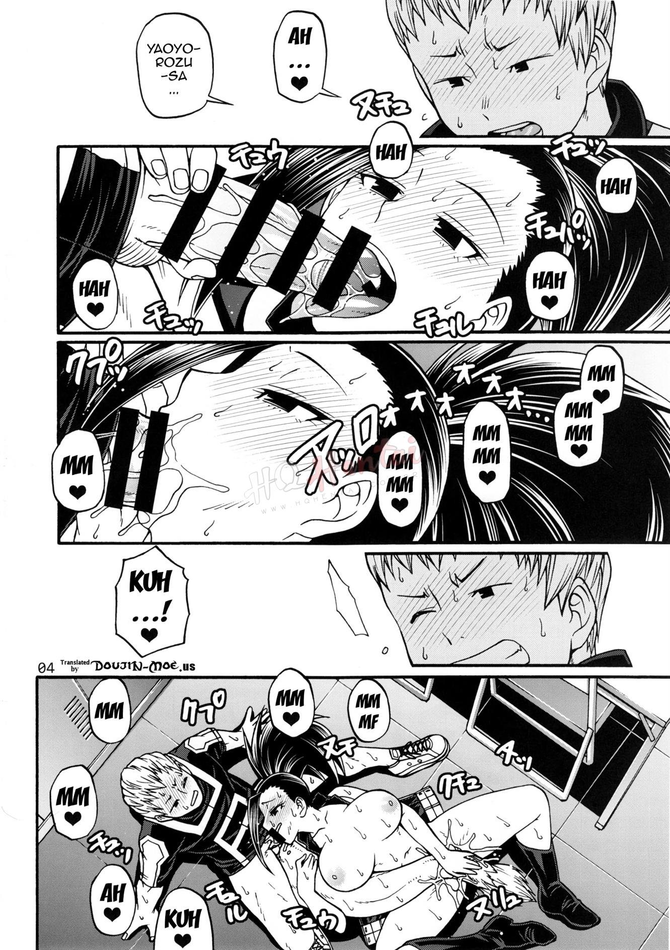 Página 3 do quadrinho adulto: Momo x Shiro – Leia completo em XCOMICS