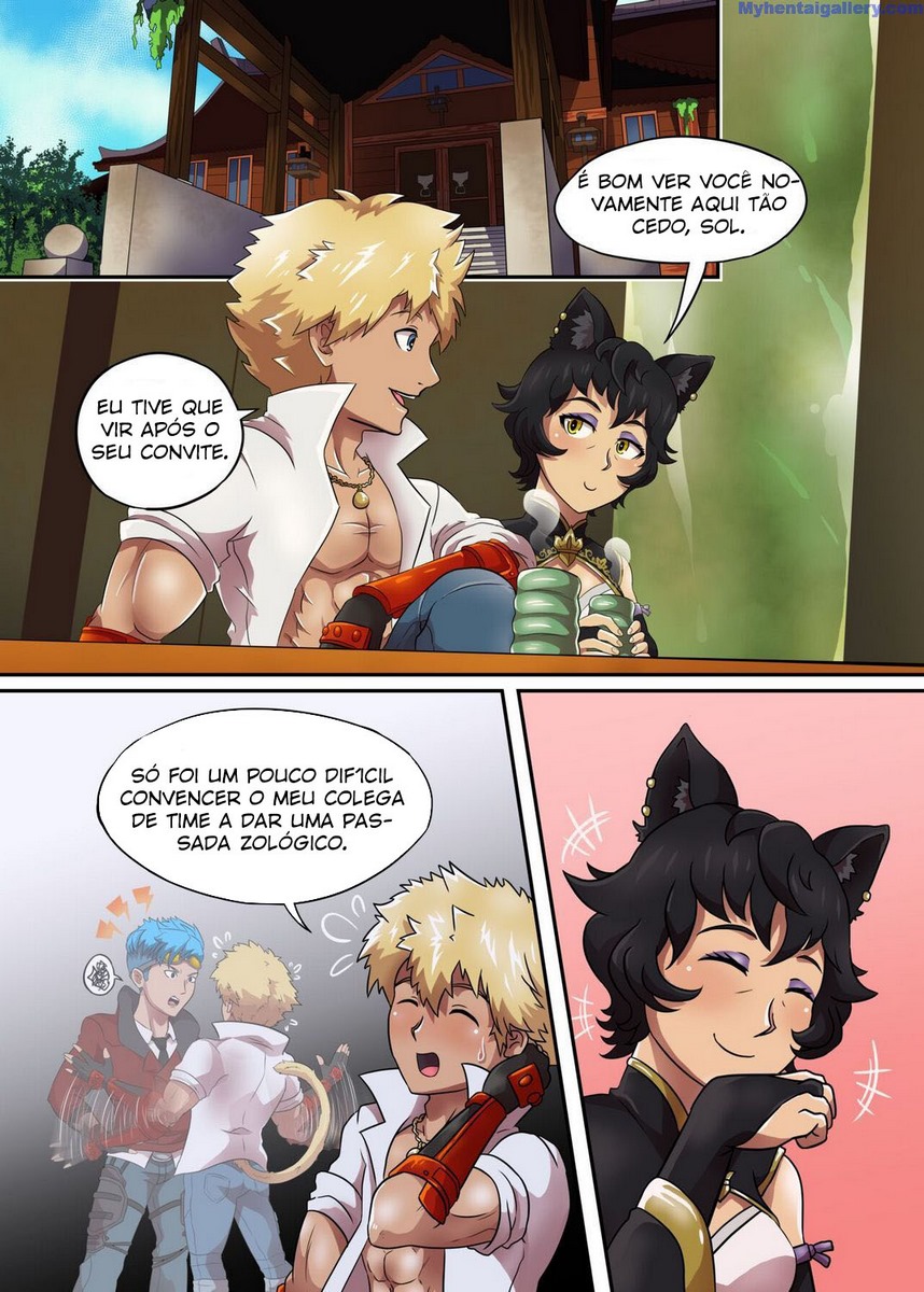 Página 2 do quadrinho adulto: Monkeying Around – Leia completo em XCOMICS