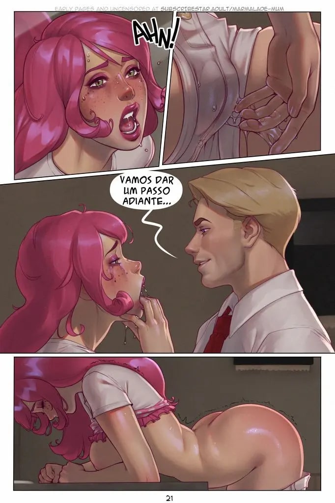 Página 21 do quadrinho adulto: Moranguinho com tesão – Leia completo em XCOMICS