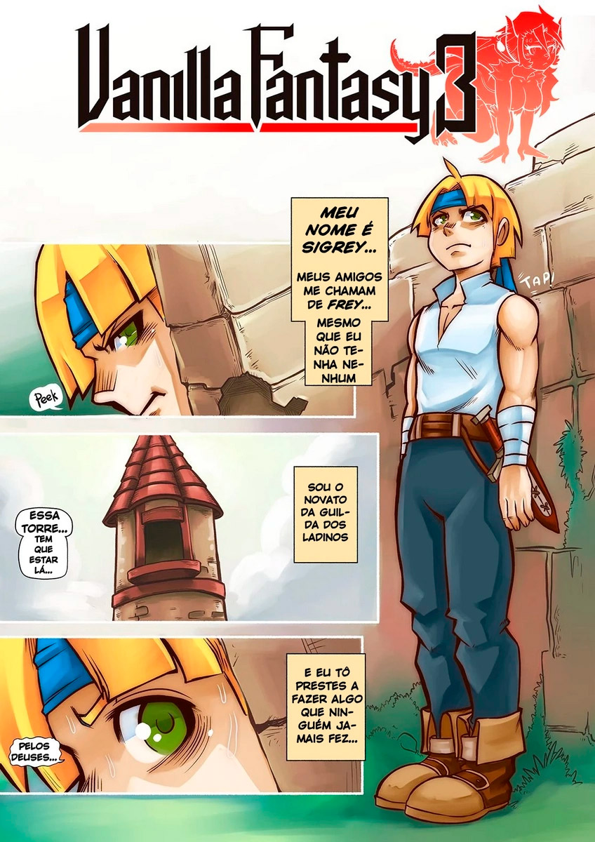 Página 1 do quadrinho adulto: Mr.E, Vanilla Fantasy 3 – Leia completo em XCOMICS