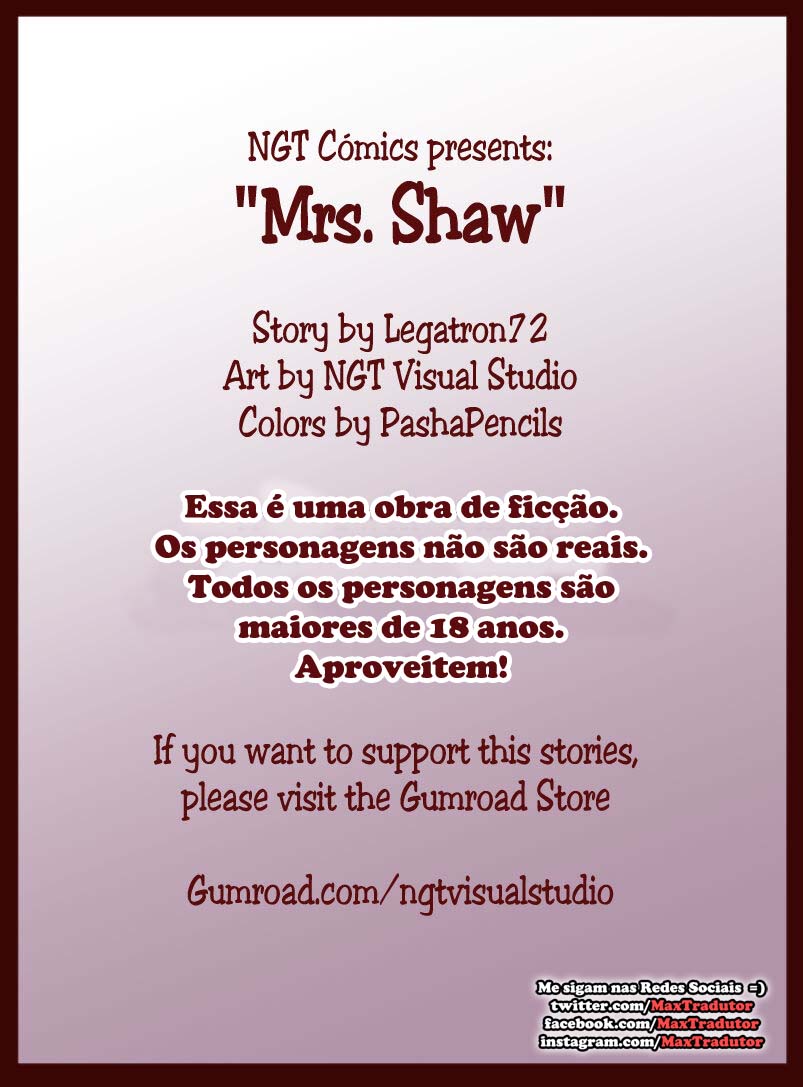 Página 4 do quadrinho adulto: Mrs. Shaw – Leia completo em XCOMICS