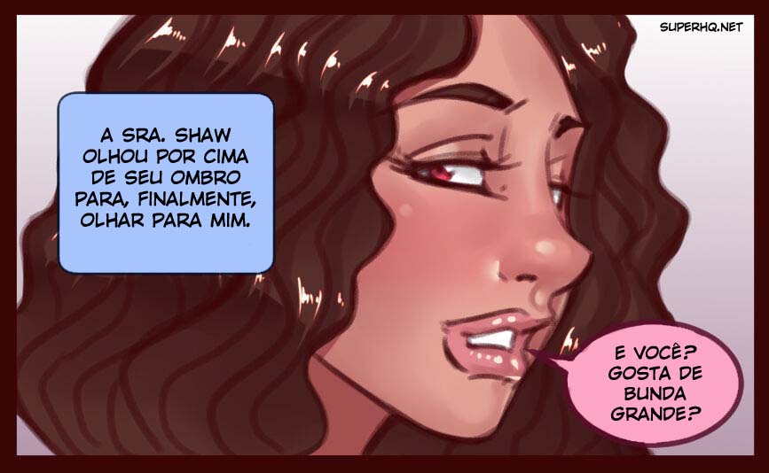 Página 19 do quadrinho adulto: Mrs. Shaw – Leia completo em XCOMICS