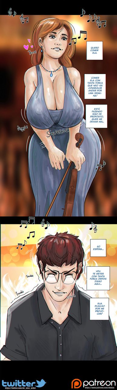 Página 7 do quadrinho adulto: Musicians Troubles – Leia completo em XCOMICS