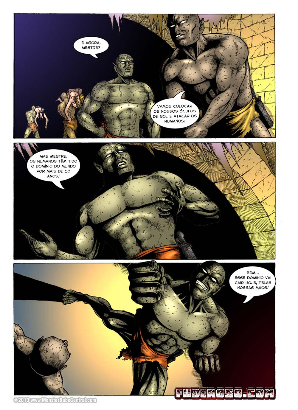 Página 5 do quadrinho adulto: Mutant's World: A Aparição dos Mutantes - Parte 1 – Leia completo em XCOMICS