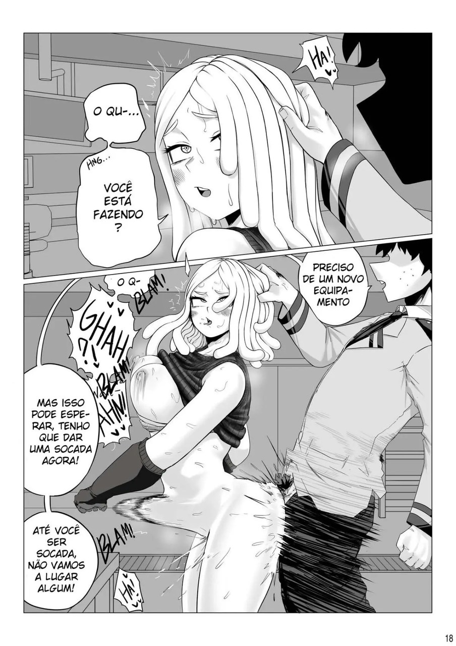 Página 22 do quadrinho adulto: My hero academy side course – Leia completo em XCOMICS