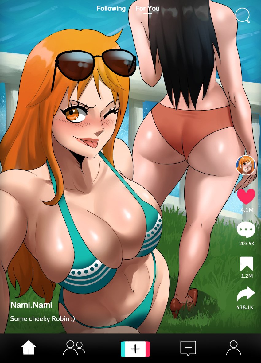 Página 3 do quadrinho adulto: Nami One Piece EchoSaber – Leia completo em XCOMICS