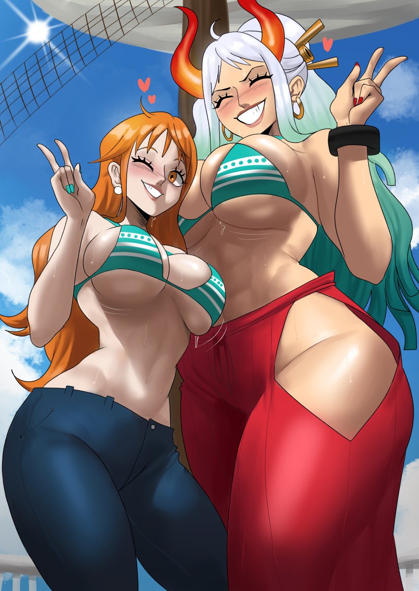 Página 28 do quadrinho adulto: Nami One Piece EchoSaber – Leia completo em XCOMICS
