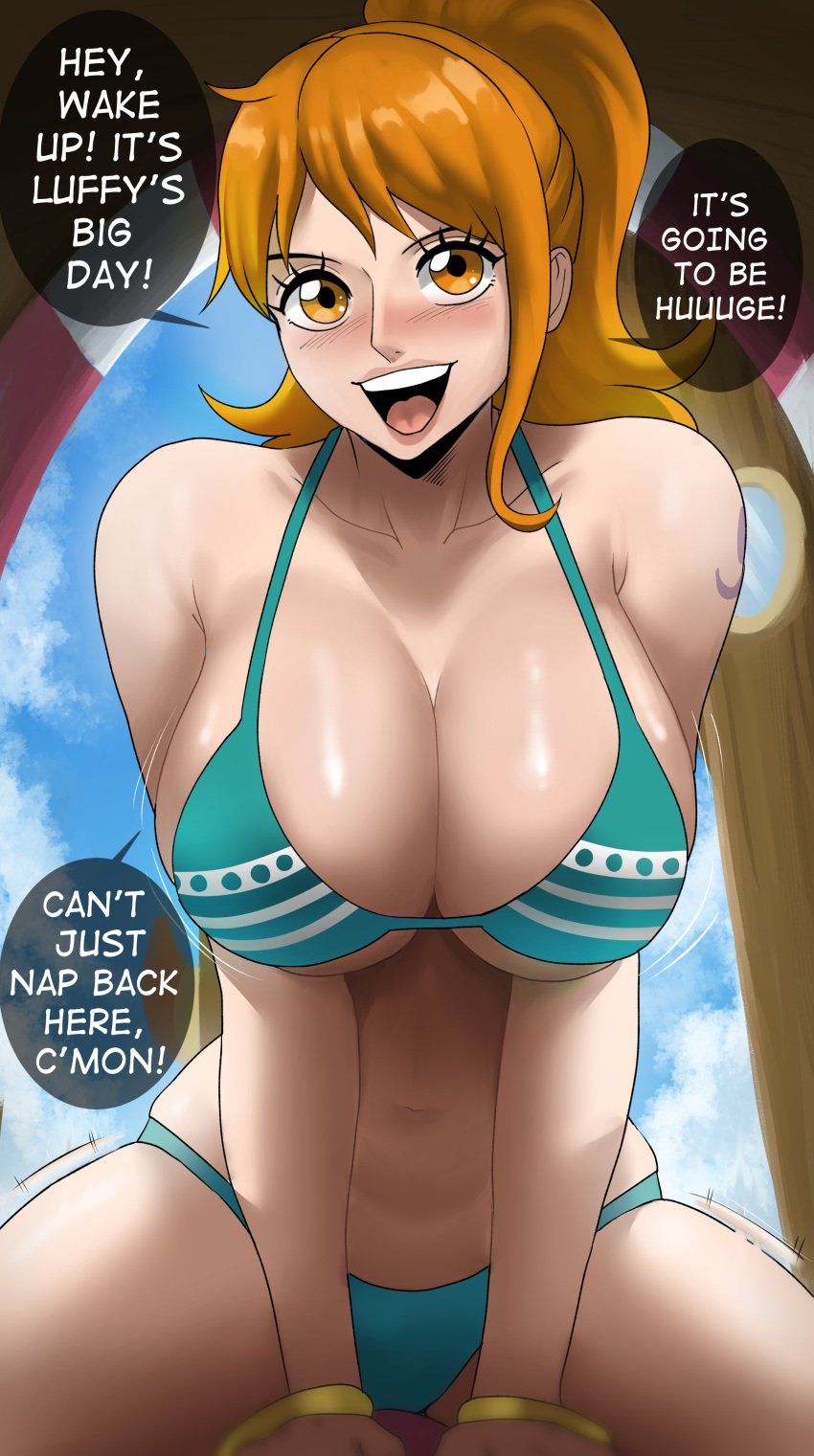 Página 9 do quadrinho adulto: Nami One Piece EchoSaber – Leia completo em XCOMICS