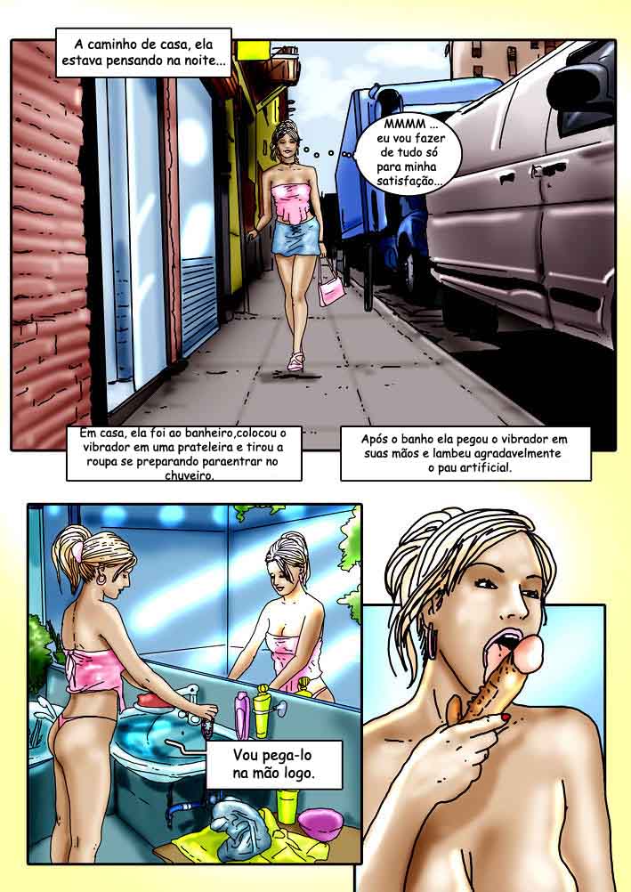 Página 4 do quadrinho adulto: Namorando um Vibrador – Leia completo em XCOMICS