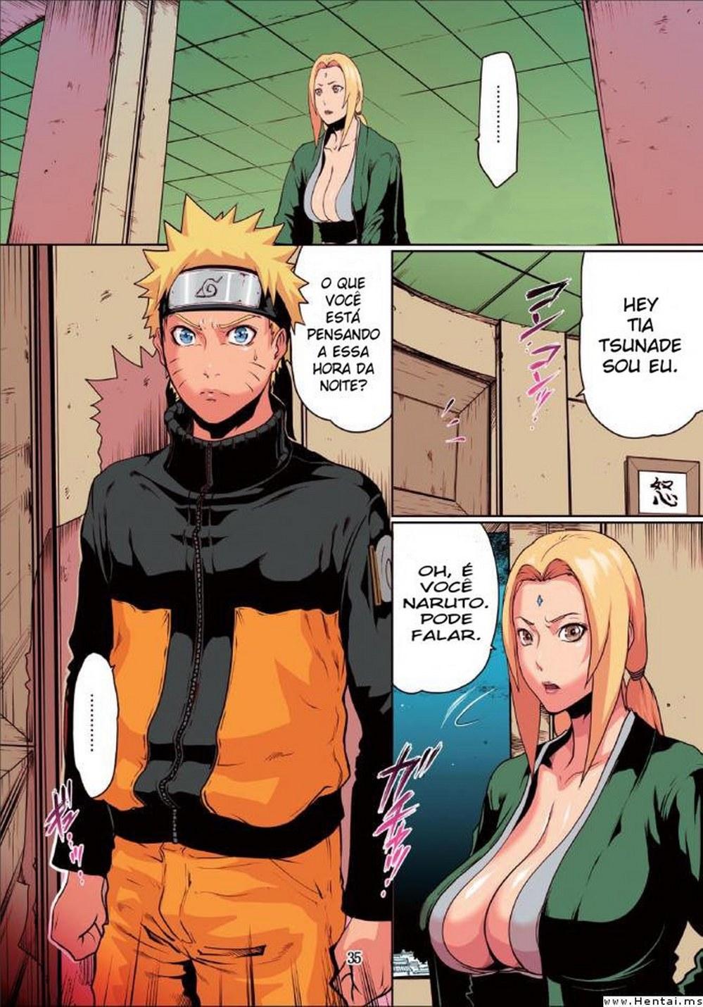 Página 2 do quadrinho adulto: Naru Love: A solidão de Tsunade – Leia completo em XCOMICS