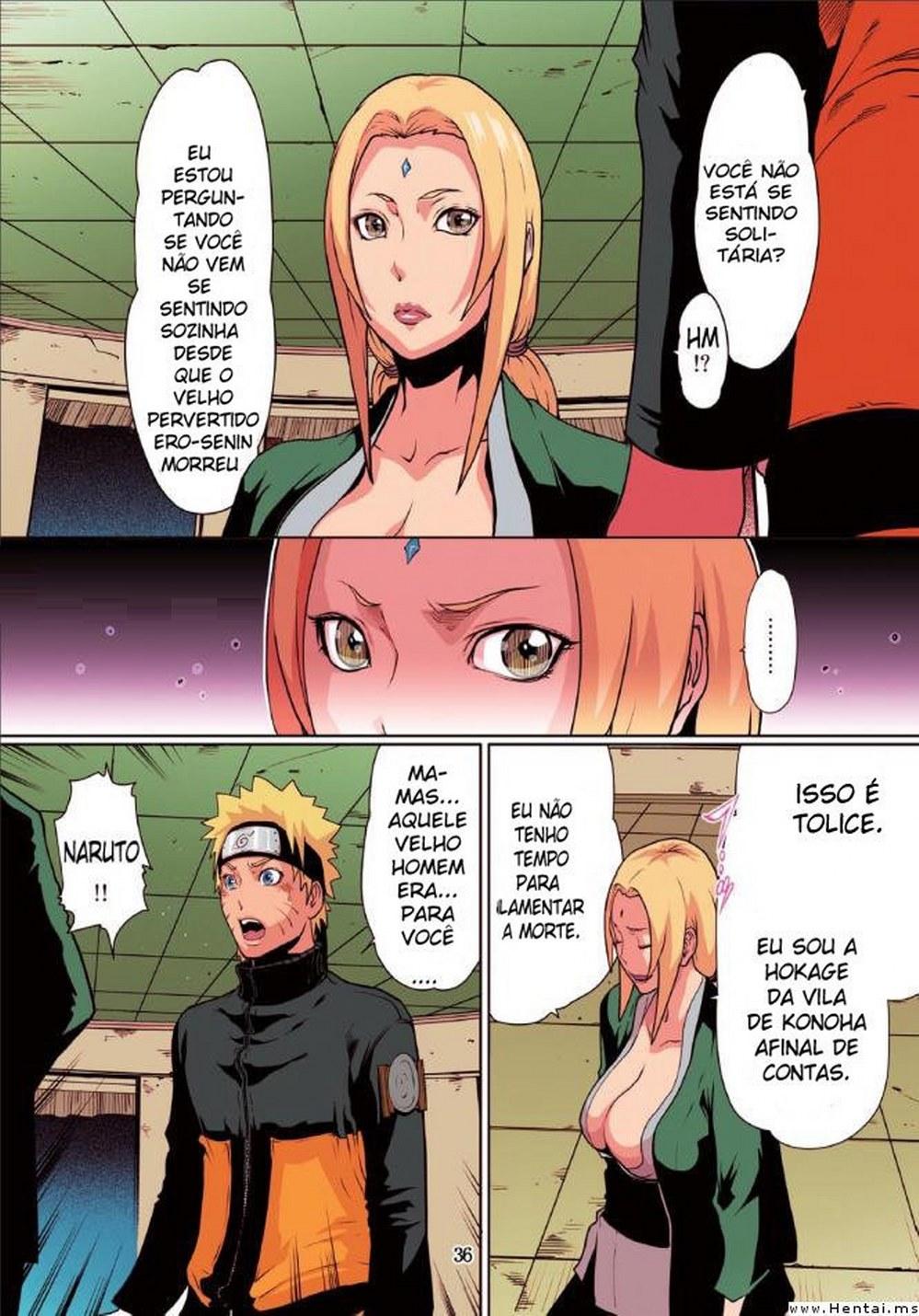 Página 3 do quadrinho adulto: Naru Love: A solidão de Tsunade – Leia completo em XCOMICS