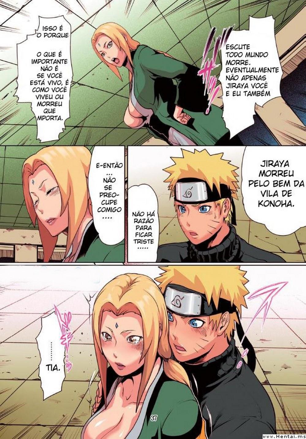 Página 4 do quadrinho adulto: Naru Love: A solidão de Tsunade – Leia completo em XCOMICS