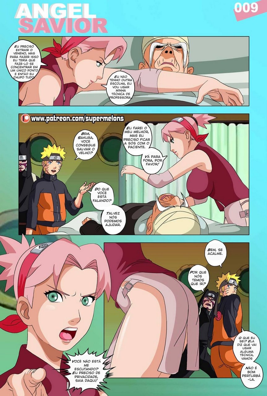 Página 11 do quadrinho adulto: Naruto - Angel Savior – Leia completo em XCOMICS