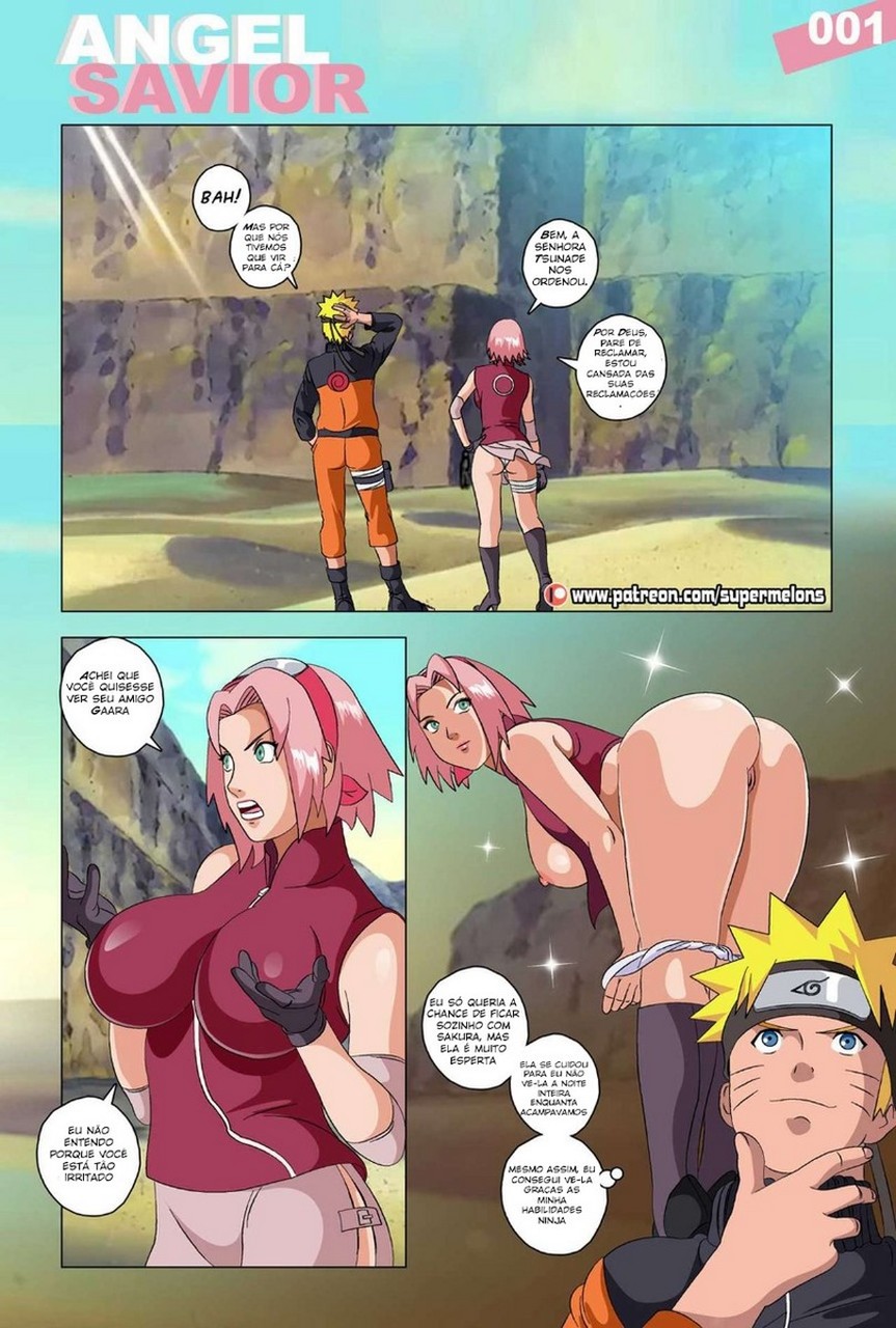 Página 3 do quadrinho adulto: Naruto - Angel Savior – Leia completo em XCOMICS