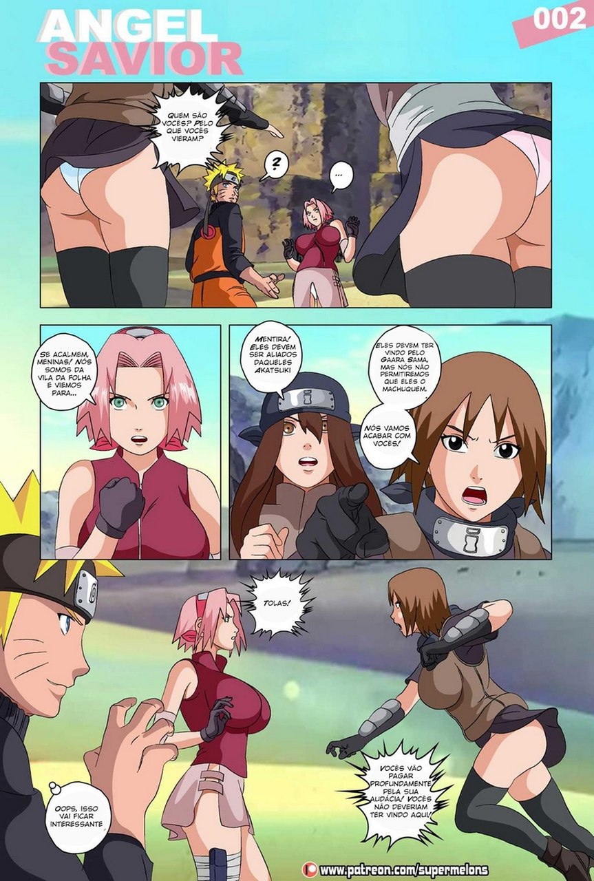 Página 4 do quadrinho adulto: Naruto - Angel Savior – Leia completo em XCOMICS