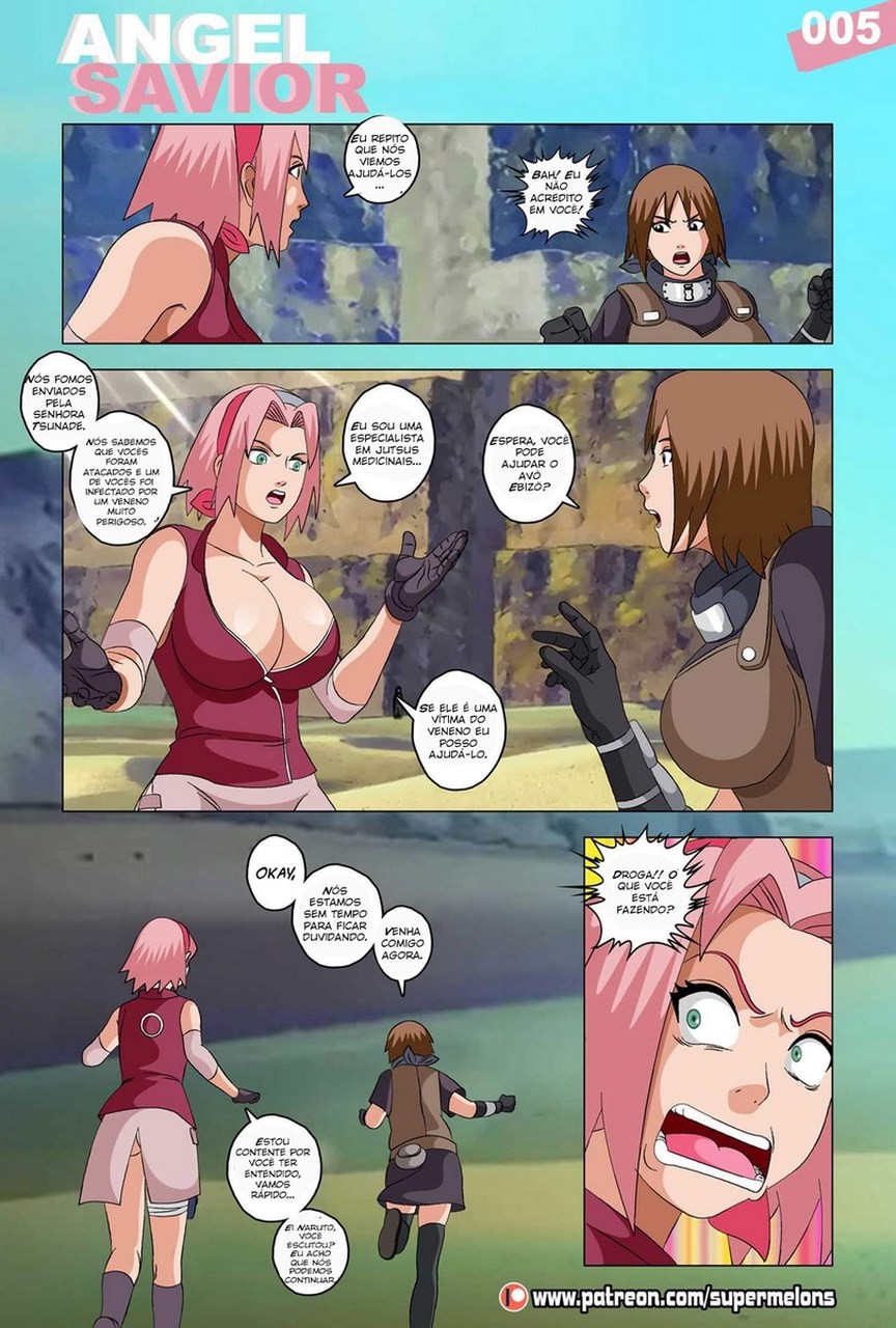 Página 7 do quadrinho adulto: Naruto - Angel Savior – Leia completo em XCOMICS