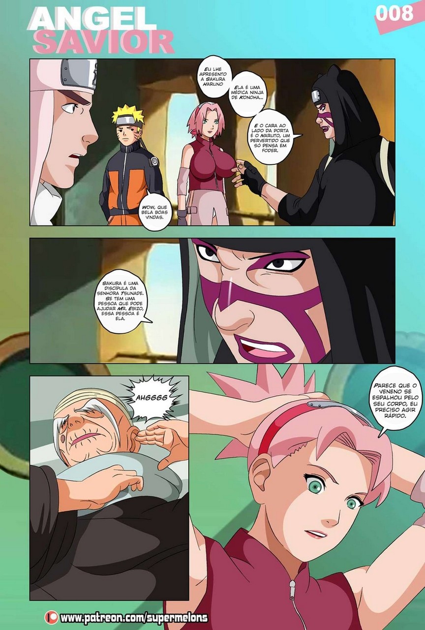 Página 10 do quadrinho adulto: Naruto - Angel Savior – Leia completo em XCOMICS