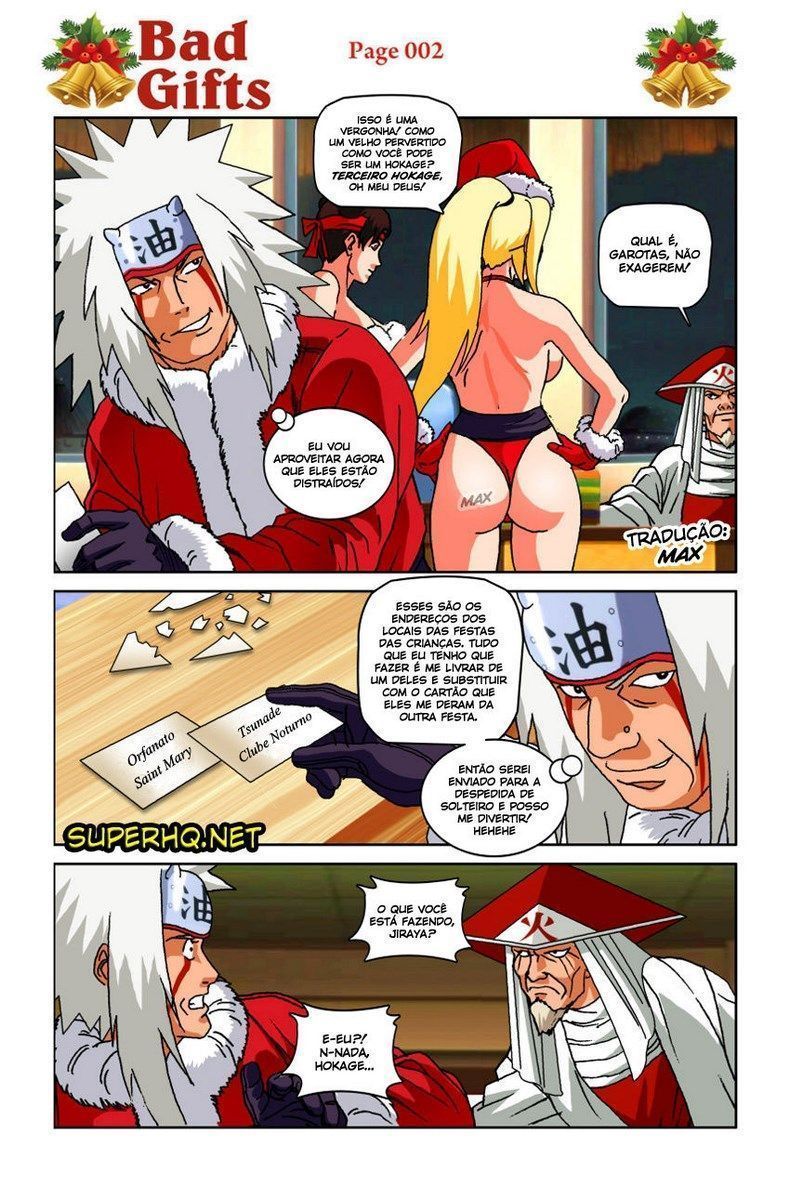 Página 3 do quadrinho adulto: Naruto Bad Gifts – Leia completo em XCOMICS