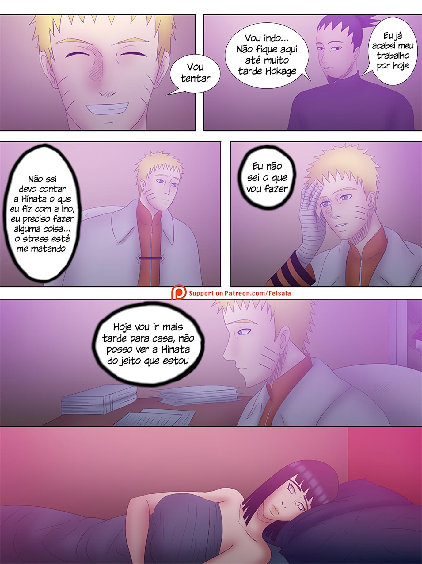 Página 14 do quadrinho adulto: Naruto em troca de casais – Leia completo em XCOMICS