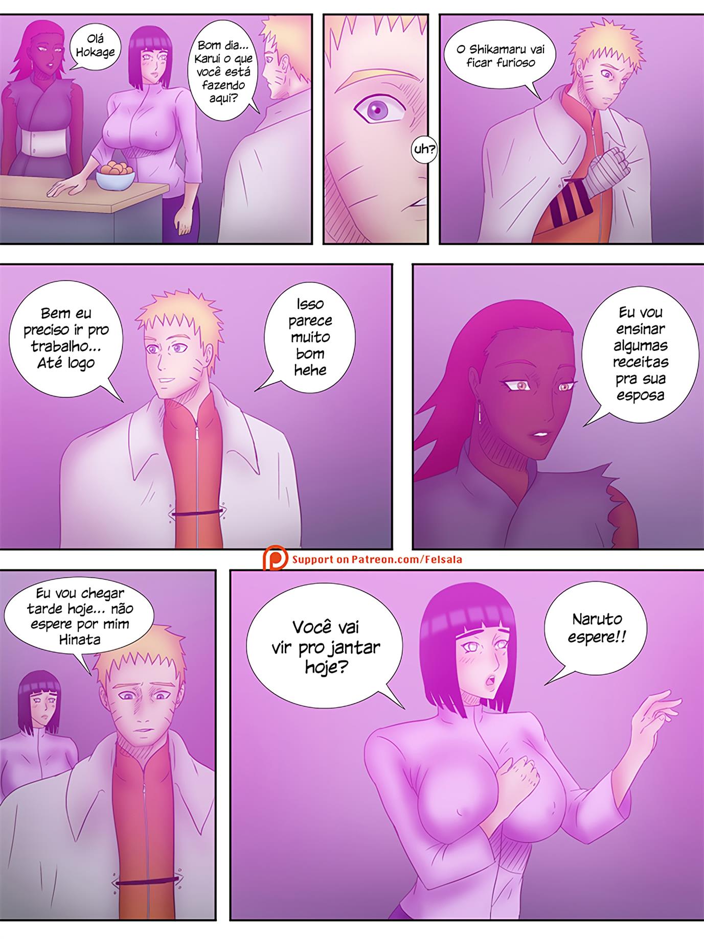 Página 16 do quadrinho adulto: Naruto em troca de casais – Leia completo em XCOMICS