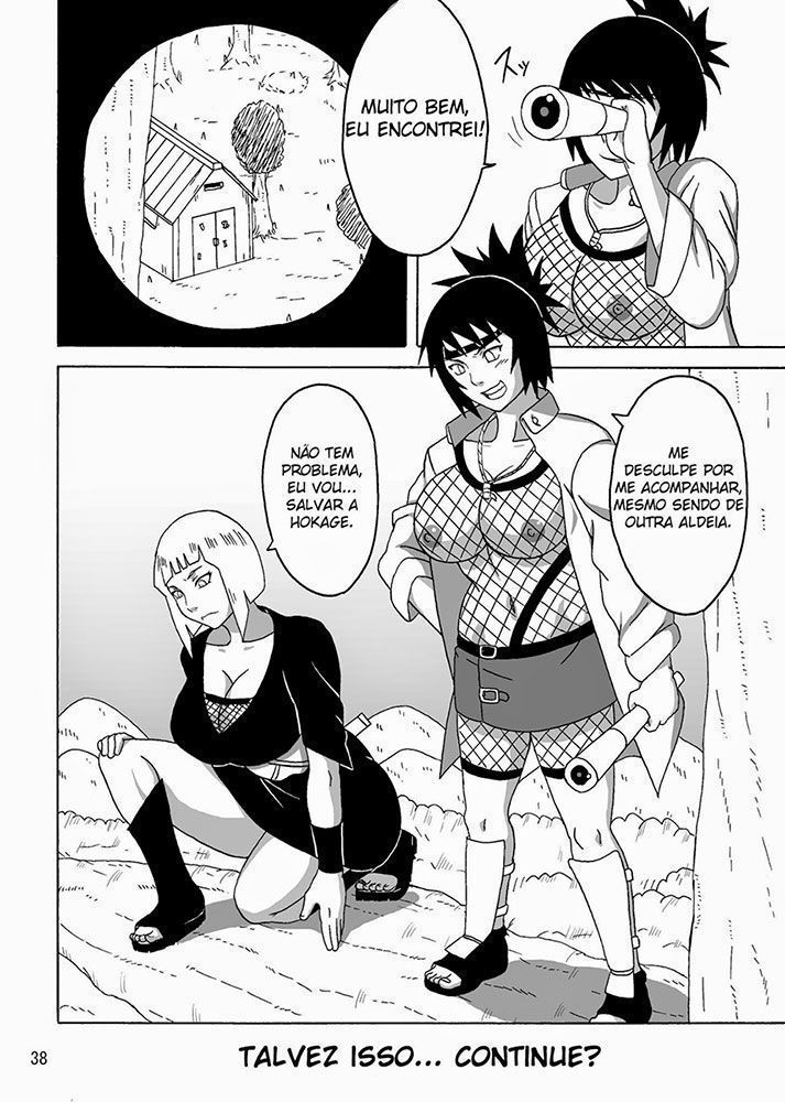 Página 39 do quadrinho adulto: Naruto, Hinata e Tsunade em Apuros – Leia completo em XCOMICS
