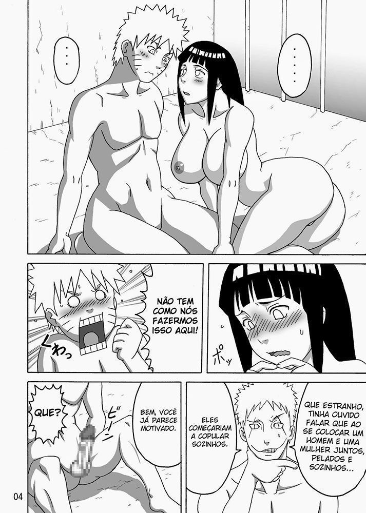 Página 5 do quadrinho adulto: Naruto, Hinata e Tsunade em Apuros – Leia completo em XCOMICS