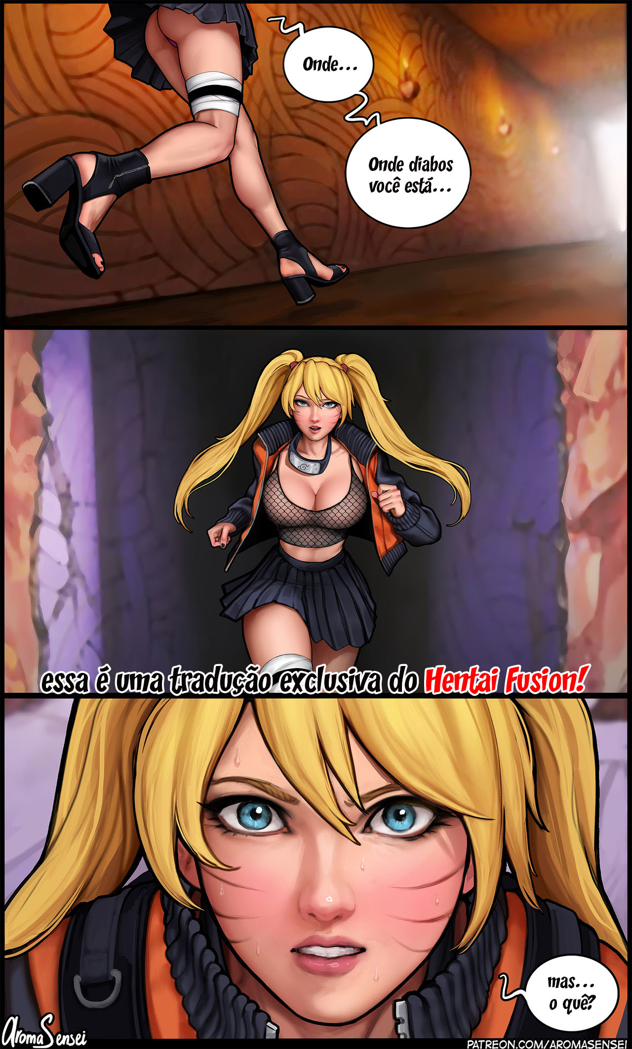 Página 1 do quadrinho adulto: Naruto: Lewd Chronicles 2 – Leia completo em XCOMICS