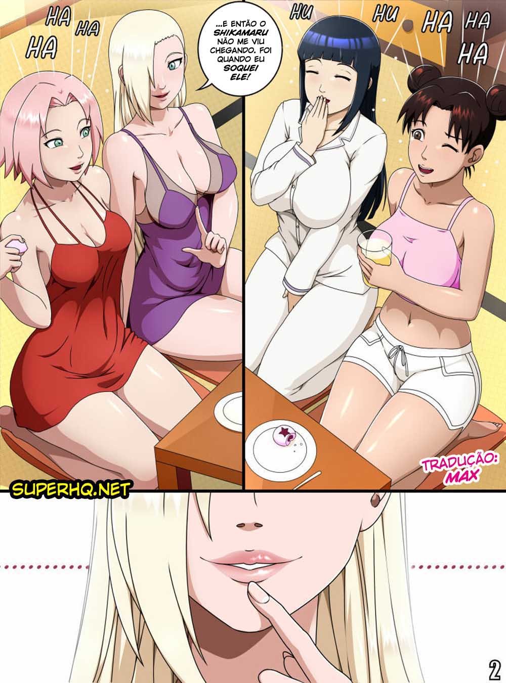Página 3 do quadrinho adulto: Naruto - Models of you Desires – Leia completo em XCOMICS