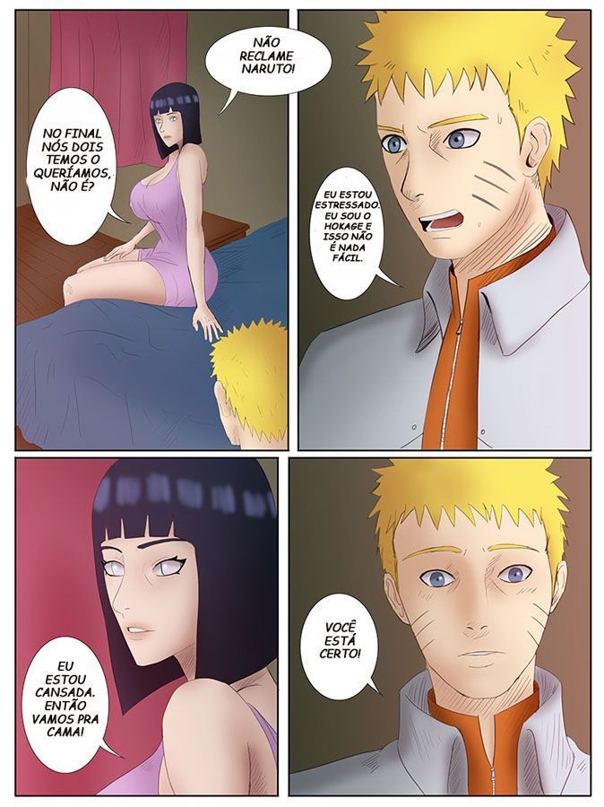 Página 2 do quadrinho adulto: Naruto Pornô Hokage – Leia completo em XCOMICS