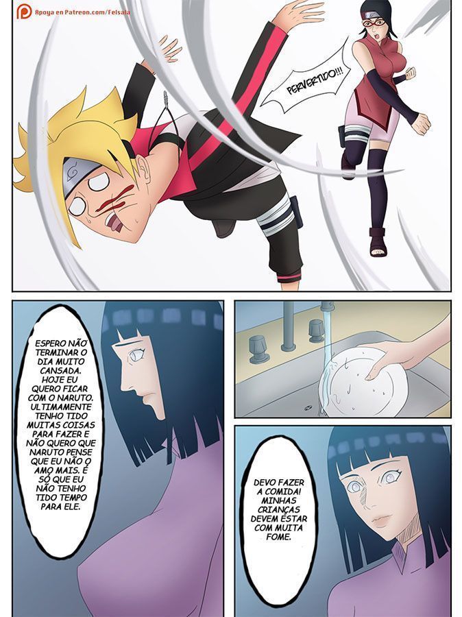 Página 12 do quadrinho adulto: Naruto Pornô Hokage – Leia completo em XCOMICS